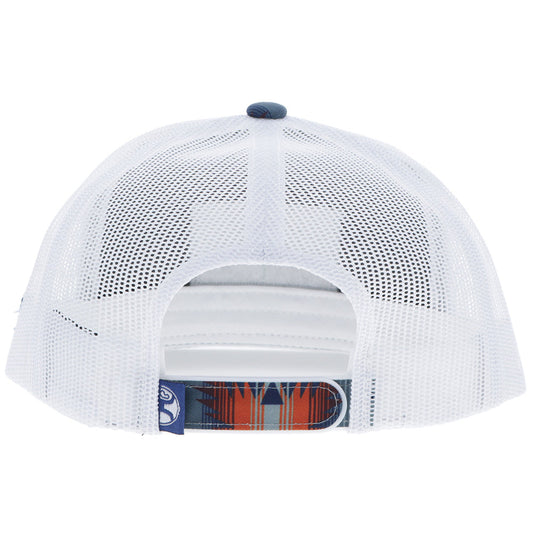 HOOEY Doc Hooey Patch Logo 5-Panel Trucker Cap, Navy