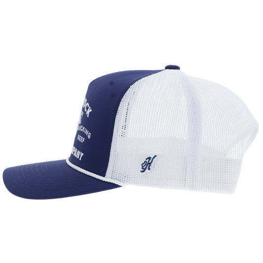 HOOEY Rank Stock Logo Trucker Cap, Navy 2562T-NVWH