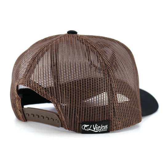 EL VIEJON Frison Black AVC Cap, Brown