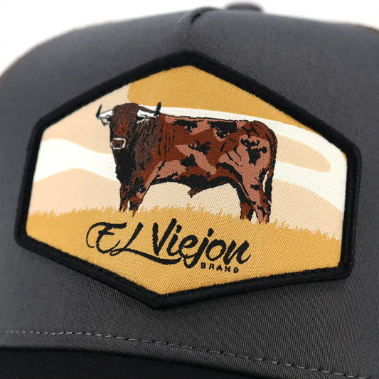 EL VIEJON Semental AVC Cap, Charcoal, Maroon