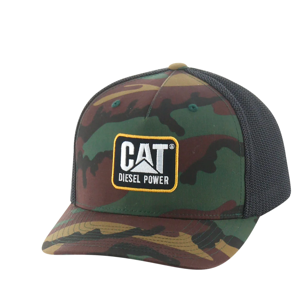 CATERPILLAR Men's Design Mark Diesel Trucker Hat 1120254