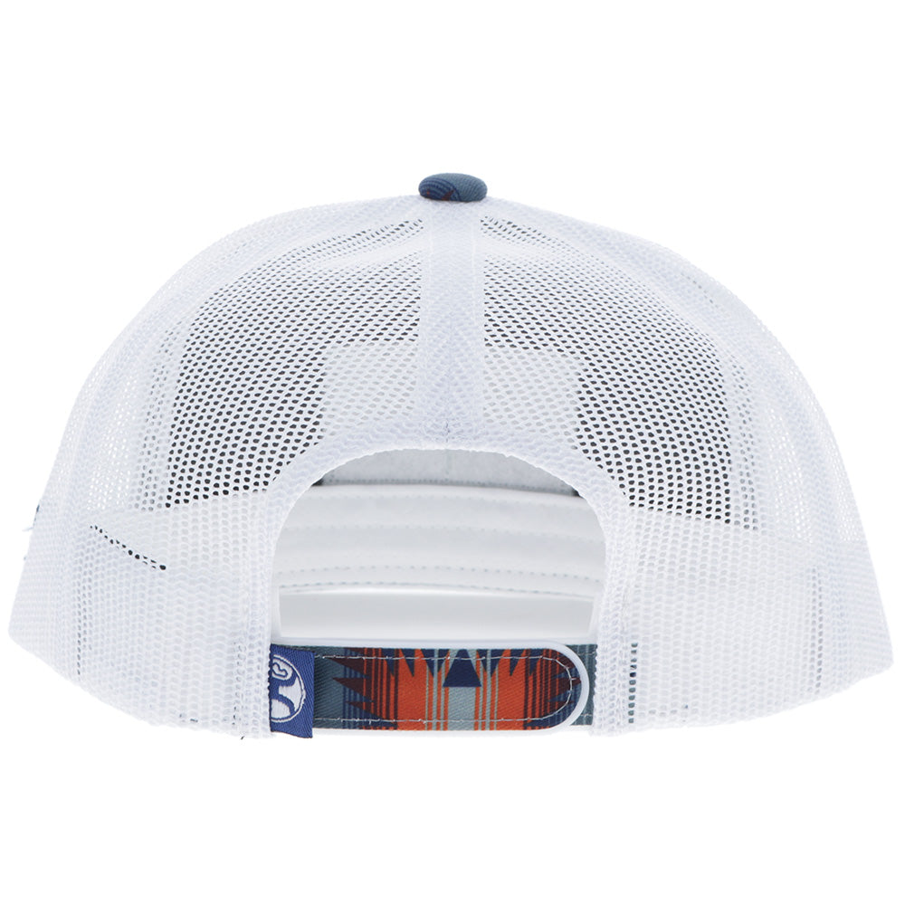 HOOEY Doc Hooey Patch Logo 5-Panel Trucker Cap, Navy