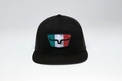 KIMES RANCH Tri Color Cap, Black